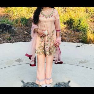 Pakistani suit/ frock shalwar kameez